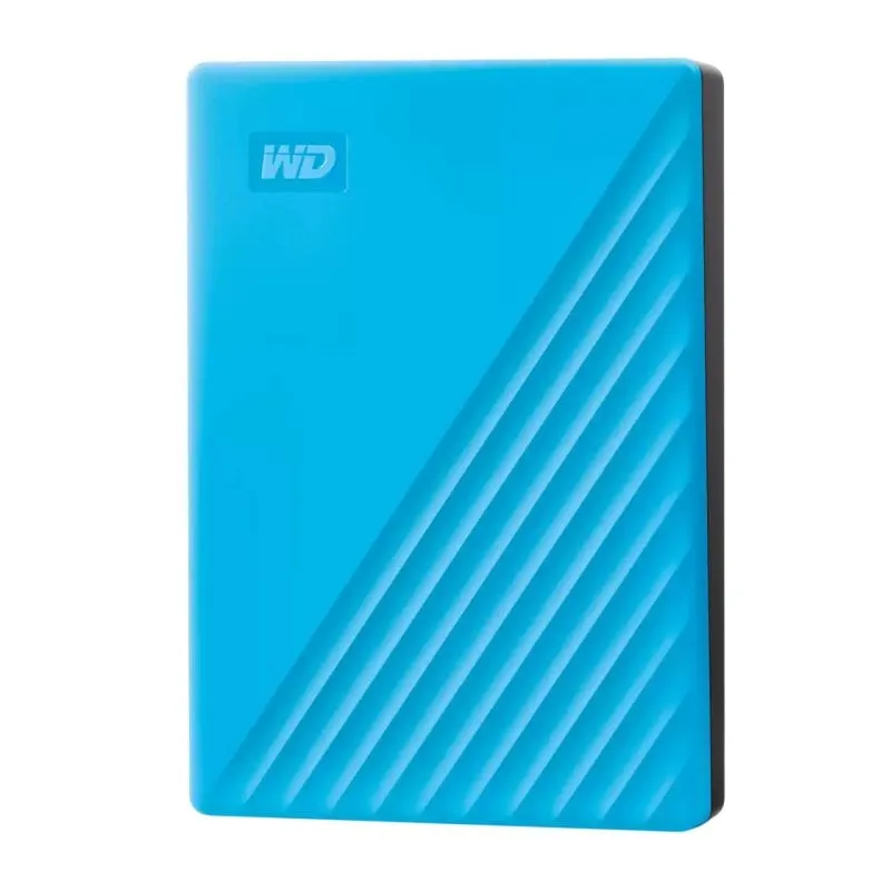 Western Digital My Passport 6 TB HDD esterno USB 3.2 Gen 1 5000 Mbit/s Micro-USB B 256-bit AES Nero/Blu
