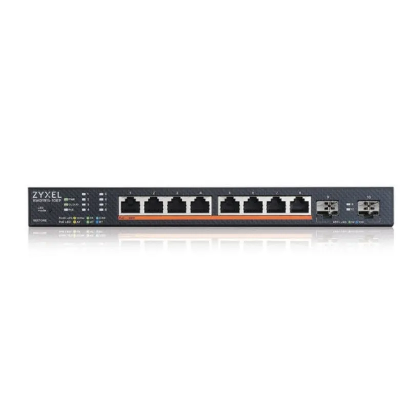 Switch Zyxel 8 porte Ethernet 2.5G 2 SFP+ PoE+ gestito 130W Rack
