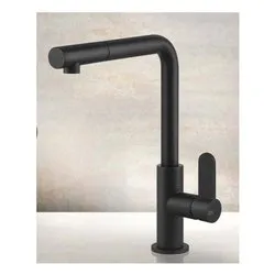 Miscelatore lavello doccetta estraibile HELIUM Matt black 50103 299