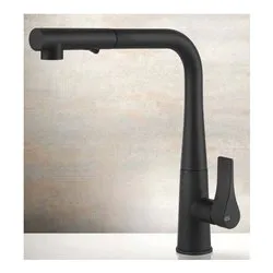 Miscelatore lavello doccetta estraibile PROTON Matt black 17177 299