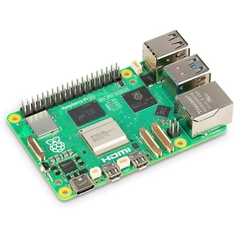 Mini PC Raspberry Pi 5 16 GB Quad-Core 2,4 GHz LPDDR4x Wi-Fi 5 Bluetooth 5.0