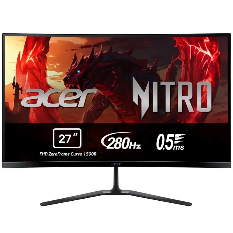 Acer Nitro ED270R P 27″ FullHD 280Hz VA Curvo FreeSync HDMI DP Altoparlanti