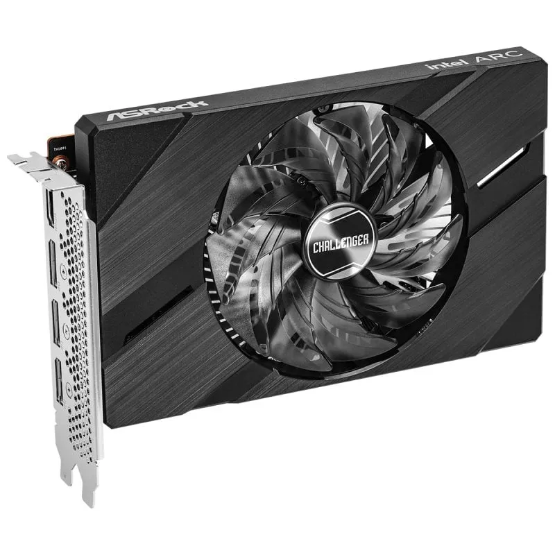 Scheda grafica ad alte prestazioni Asrock Arc A380 Challenger OC 6GB GDDR6 Mini ITX