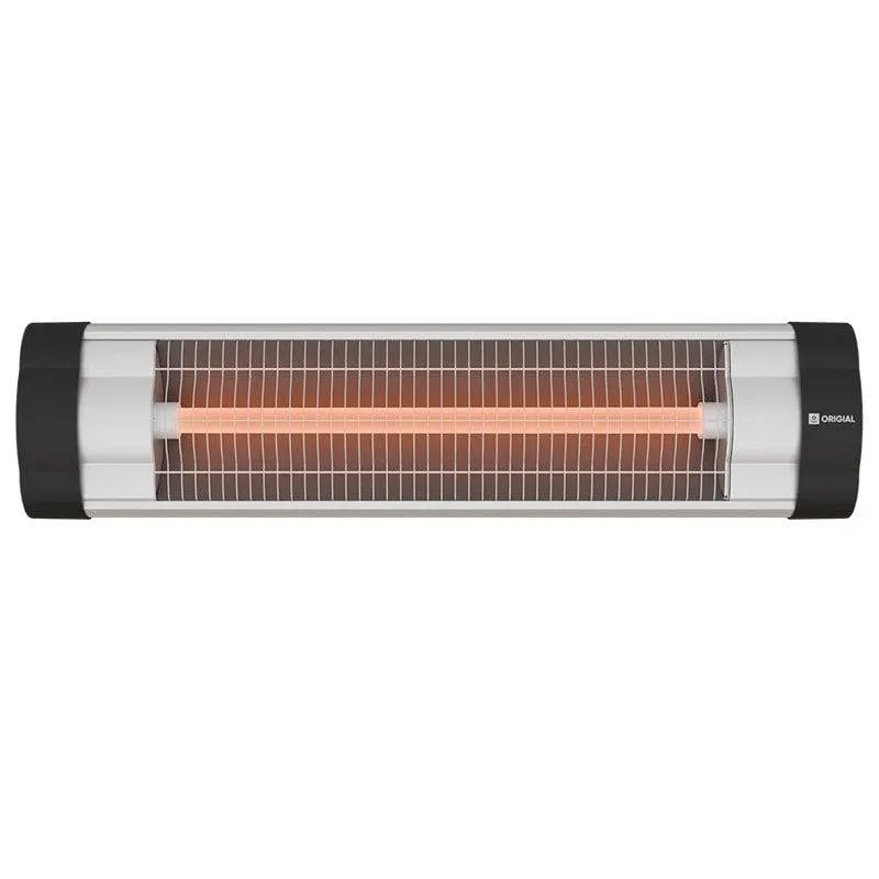 Stufa Elettrica da Esterno Infrarossi Quarzo Origial WALL RADIANCE 2000W Montaggio a Parete