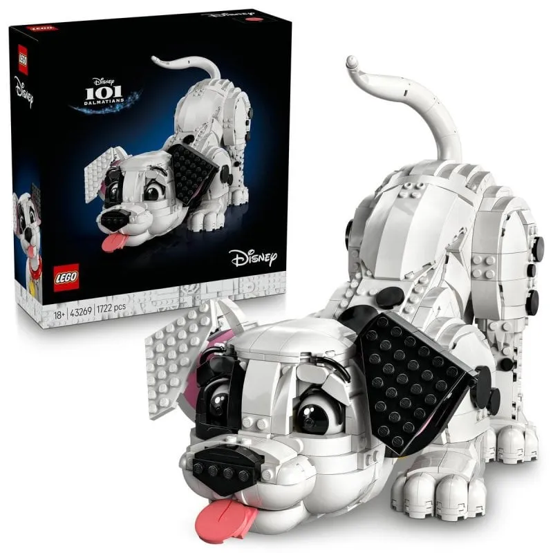 Lego 43269 La carica dei 101 Set da costruzione per cuccioli 1722 pezzi 22 cm Disney per adulti