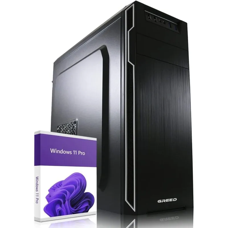 PC desktop multimediale GREED 7 Intel Core i7-4790 16 GB 240 GB SSD 1 TB HDD WiFi Windows 11 Pro