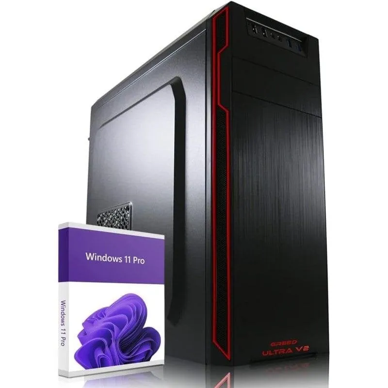 GREED Ultra V2 Ryzen 7 5700G AMD 16GB 1TB SSD Radeon Vega 8 Windows 11 Pro WiFi 6 HDD 1TB