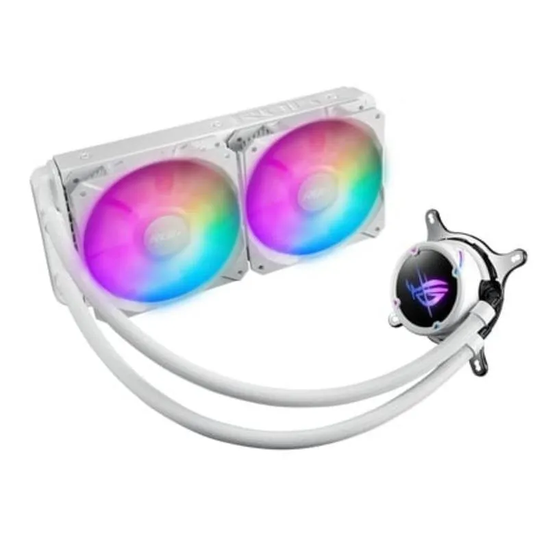 Refrigerazione Liquida ASUS ROG STRIX LC II 240mm 2 Ventole ARGB Bianco