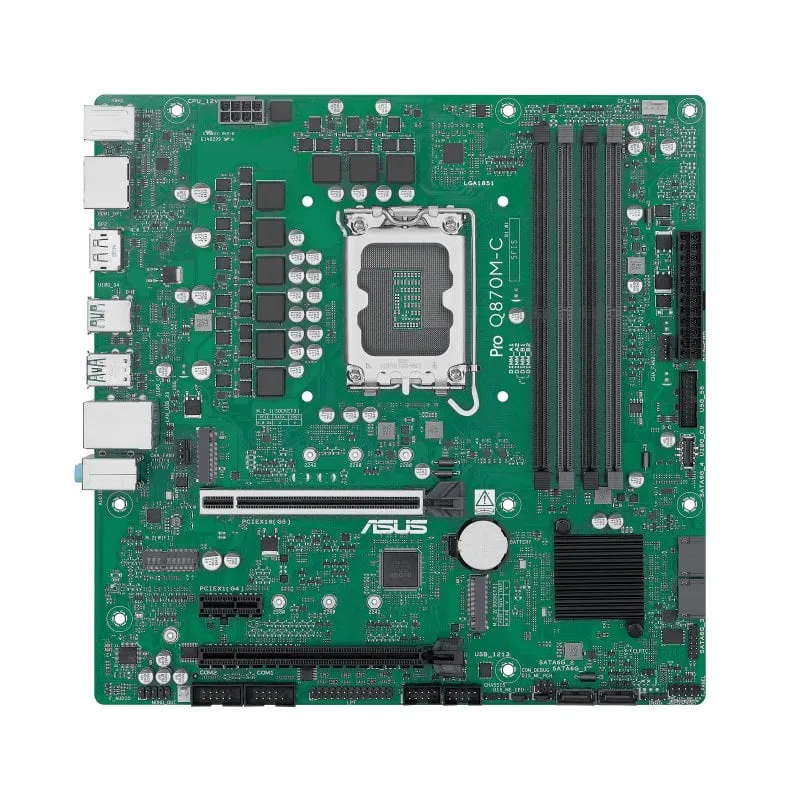 Scheda madre ASUS Q870 LGA1851 Micro-ATX PRO Q870M-C-CSM DDR5 2x M.2 HDMI DP