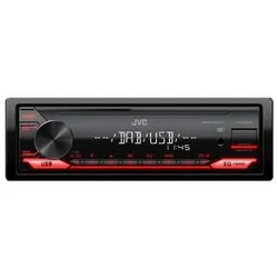Autoradio mechaless Black e Red 4 x 50w KD X182DB