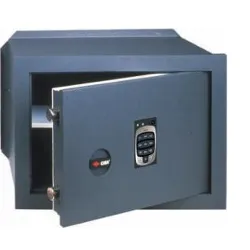 Cassaforte a combinazione incasso muro (36x20x24cm) DGT VISION Grigio scuro 182710310