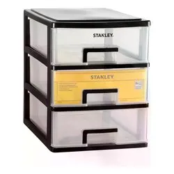 Porta minuteria cassettiera 3C S (21,5x15,1x18,9cm) ESSENTIAL Nero STST407101