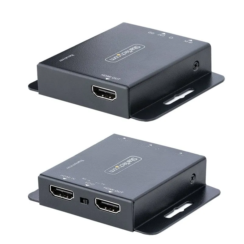Kit trasmettitore e ricevitore StarTech HDMI Extender 4K30Hz 39m/1080p 70m Cat5e/Cat6 PoC IR