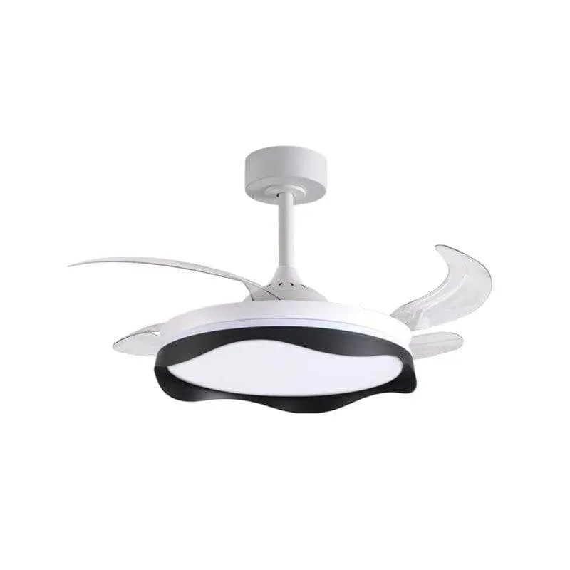Ventilatore da soffitto Bel Air Home Olas LED 72W 4 pale retrattili 6 velocità