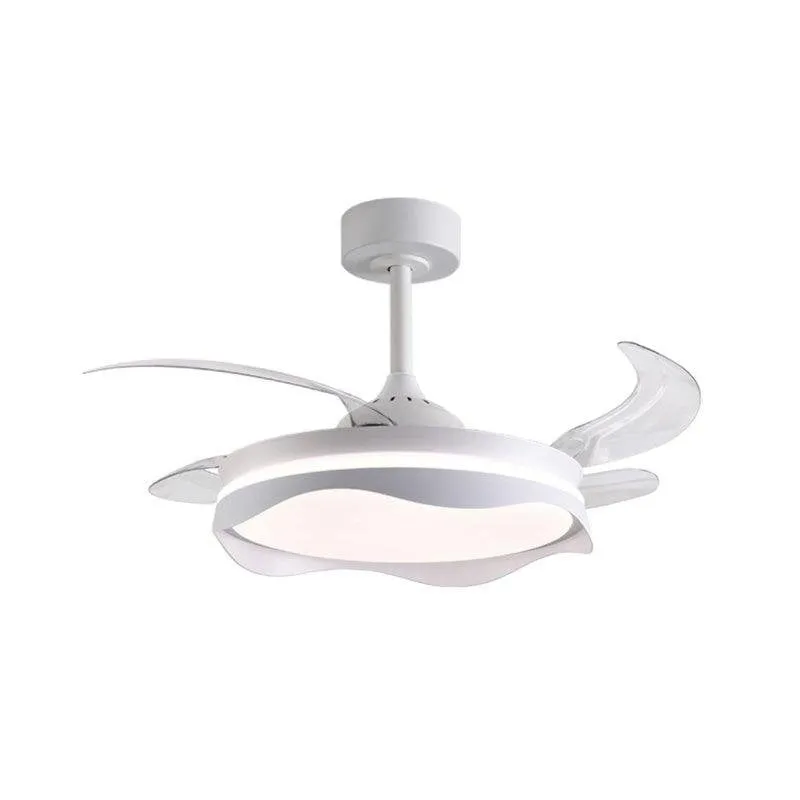 Ventilatore da soffitto Bel Air Olas DC LED 72W 4 pale retrattili telecomando