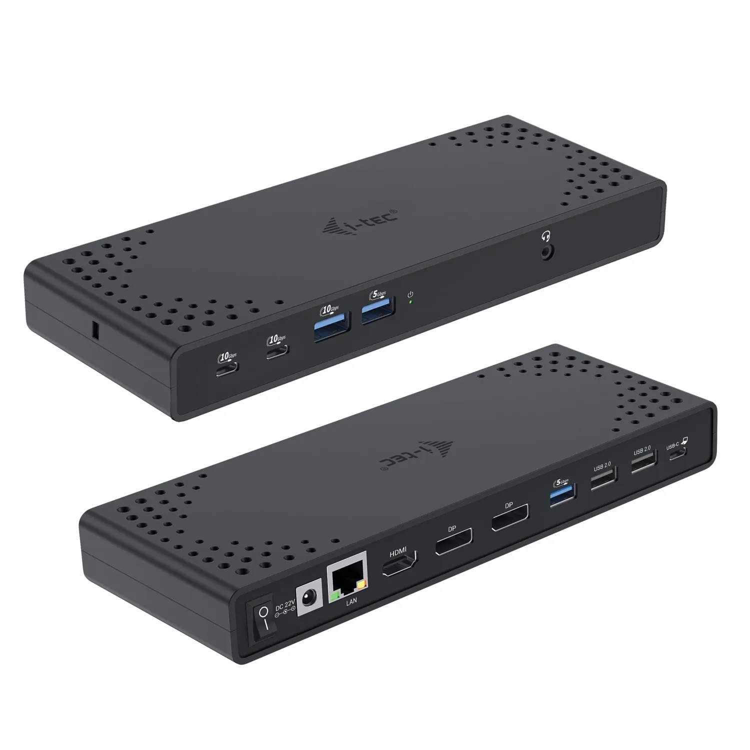 i-tec USB-C Triple Display Gen 2 Docking Station 100W 3x4K 7xUSB Ethernet Nero