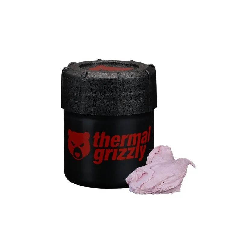 Pasta termica Thermal Grizzly da 30 g con raschietto, alta conduttività e confezione in plastica