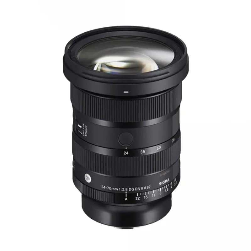 Obiettivo Sigma 24-70mm f2.8 DG DN Art Sony E Full Frame Apertura a 11 lamelle 82mm
