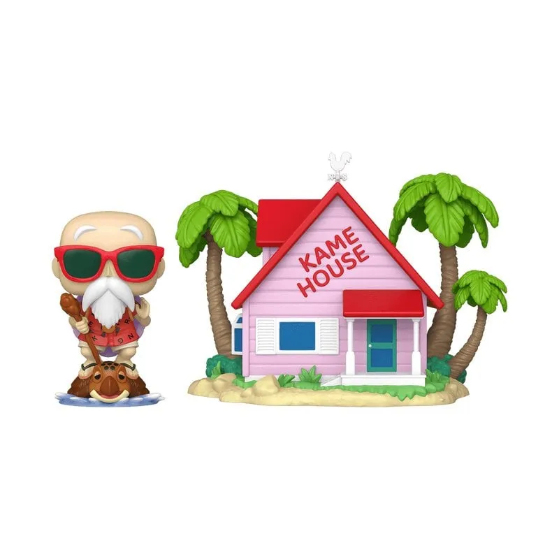 Funko Inc. Master Roshi Dragon Ball Figura da collezione multicolore in vinile, confezione da 2 pezzi