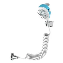Doccetta per lavaggio animali Duplex Lucky 2F con tubo 200 cm Bianco SAPDUP0082AZ