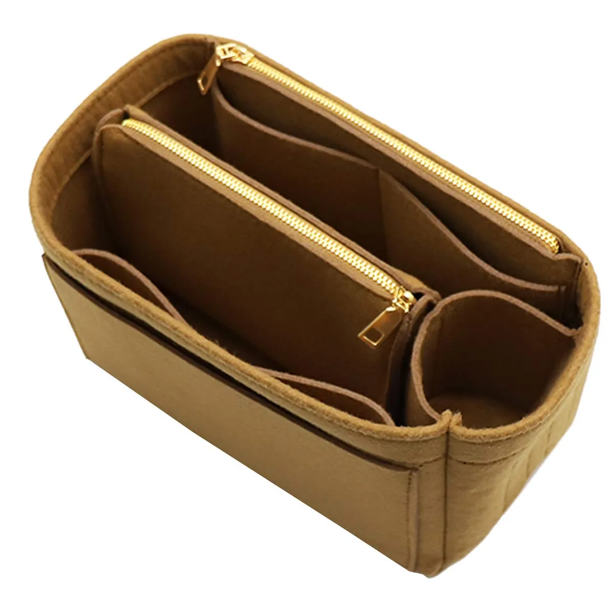 LEXSION, Organizer per borse in feltro, con cerniera, adatto per borse tote Speedy, Neverful, PM, MM