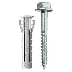 Set tasselli plastica con vite (12mm) Sx Plus 12x60 BM ( 2 pz) 567553