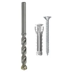 Set tasselli con punta trapano inclusa (10mm) Sx Plus 10x50 W100 K ( 4 pz) 567551