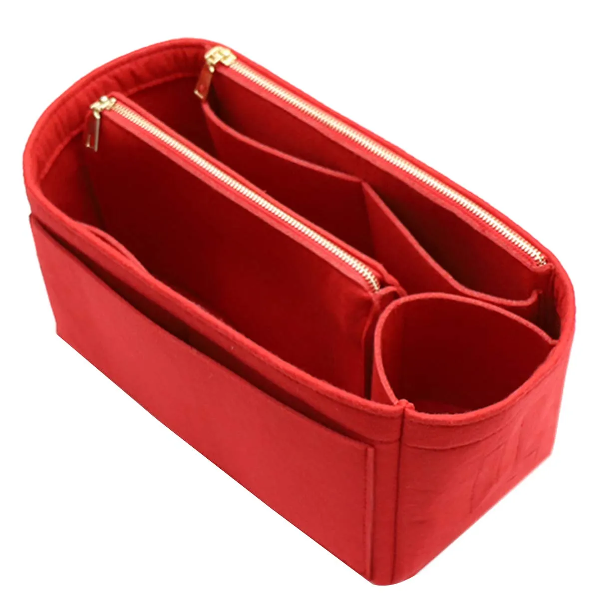 LEXSION Organizer per borsa in feltro per Speedy, Neverful, borsa Shaper 8023, rosso, L2