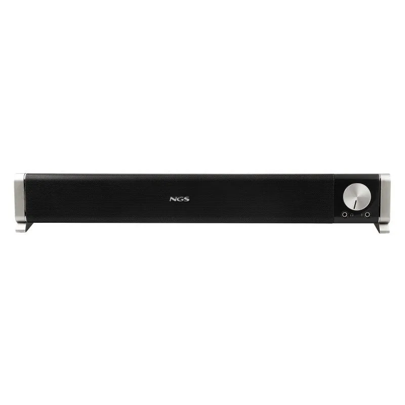 Soundbar USB wireless compatta NGS Bluetooth 20W con microfono e jack da 3,5 mm