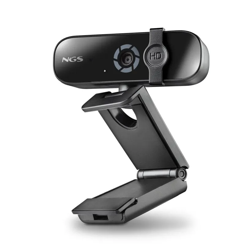 Webcam NGS HDX-2K 2K 2560x1440/5Mpx/Microfono multidirezionale/Filtro privacy/Base regolabile