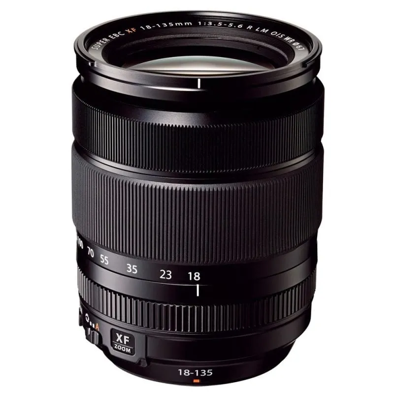 Obiettivo zoom teleobiettivo Fujifilm XF 18-135mm f/3.5-5.6 R LM OIS WR per MILC Nero