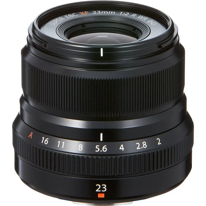 Obiettivo Fujifilm FUJINON XF23mm F2.0 R WR 10/6 X Mount Nero 43 mm