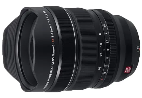 Obiettivo Fujifilm XF8-16mm F2.8 R LM WR Ultra Wide 8-16mm Autofocus Nero