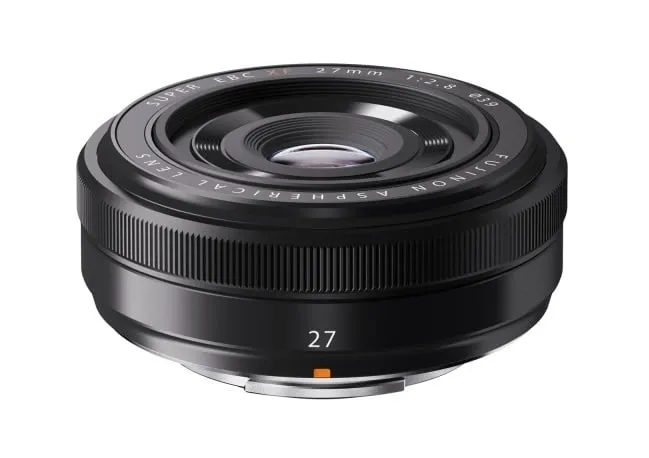 Filtro Fujifilm Fujinon XF 27mm F2.8 nero a 7 elementi da 39mm per obiettivo Fujifilm X