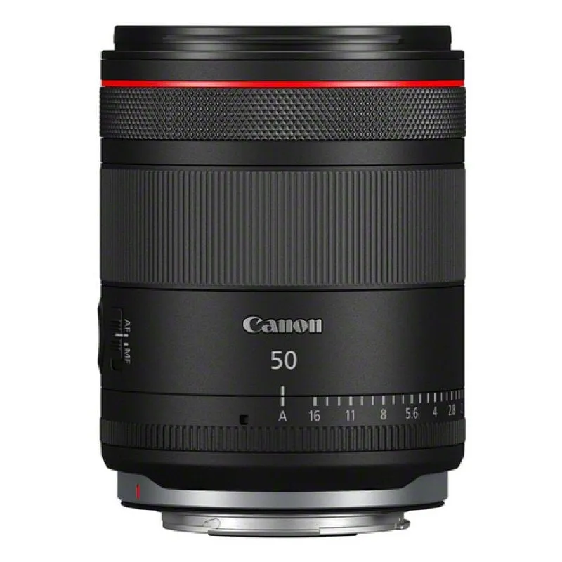 Obiettivo Canon RF 50mm F1.4L VCM con attacco RF, f/1.4, Nano USM/VCM, stabilizzatore, 14 elementi
