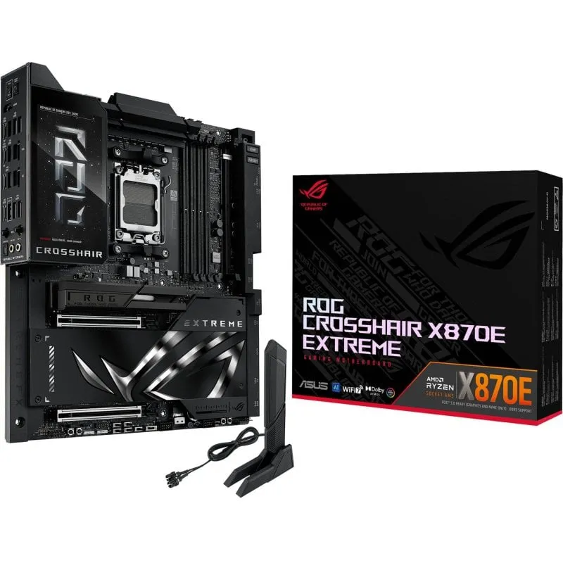 Scheda madre Asus X870E AM5 ATX Socket Wi-Fi 7 esteso 10G LAN RGB