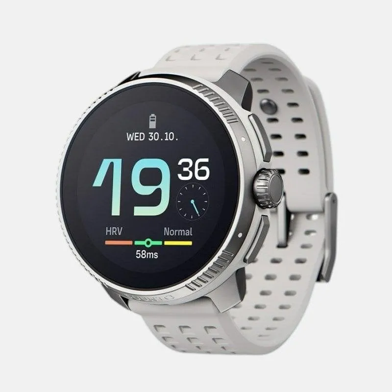 Suunto Race GPS Bluetooth 49mm AMOLED Bianco Acciaio M Resistenza all'Acqua 10 ATM SpO2