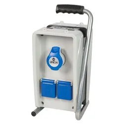 Quadro elettrico industriale Portatile IP44 2+2 prese CEE (15,6x18,5x33,8cm) EOLO 74304