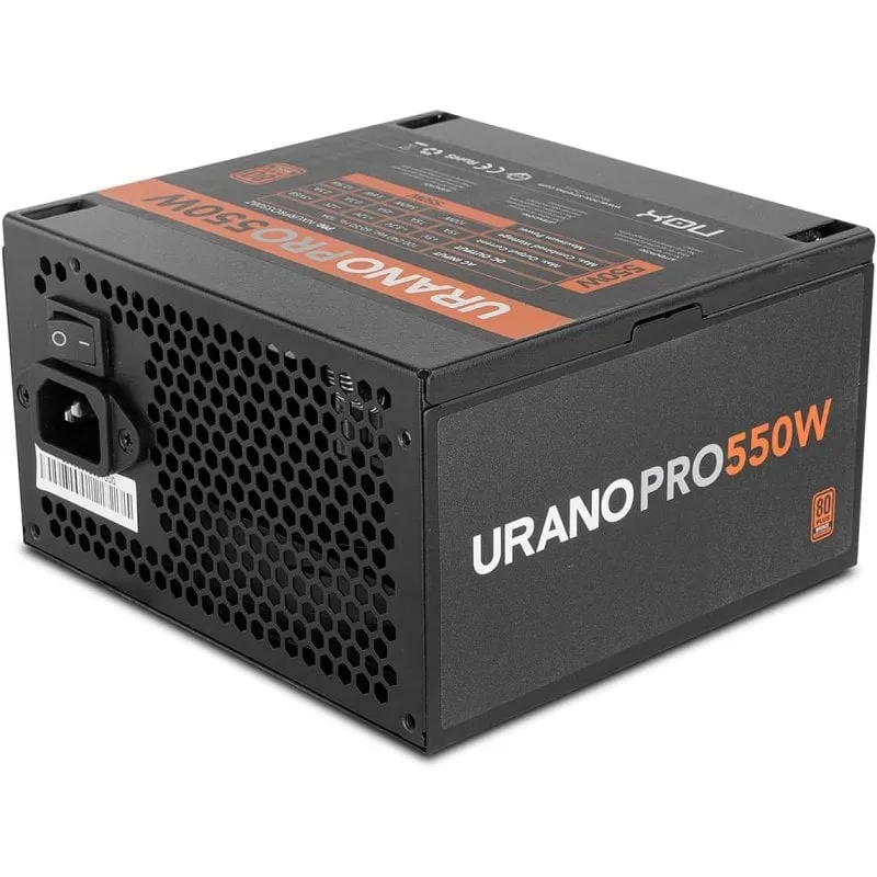 Nox Extreme Urano Pro 550W 80 Plus Bronze PFC attivo