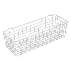 Cestello box doccia rettangolare a vite (33x12x9cm) PANDINO Bianco 36 17 00
