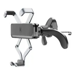 Supporto auto smartphone SLIDE FIT Black e Silver GRAVITYHOLDERVENTK