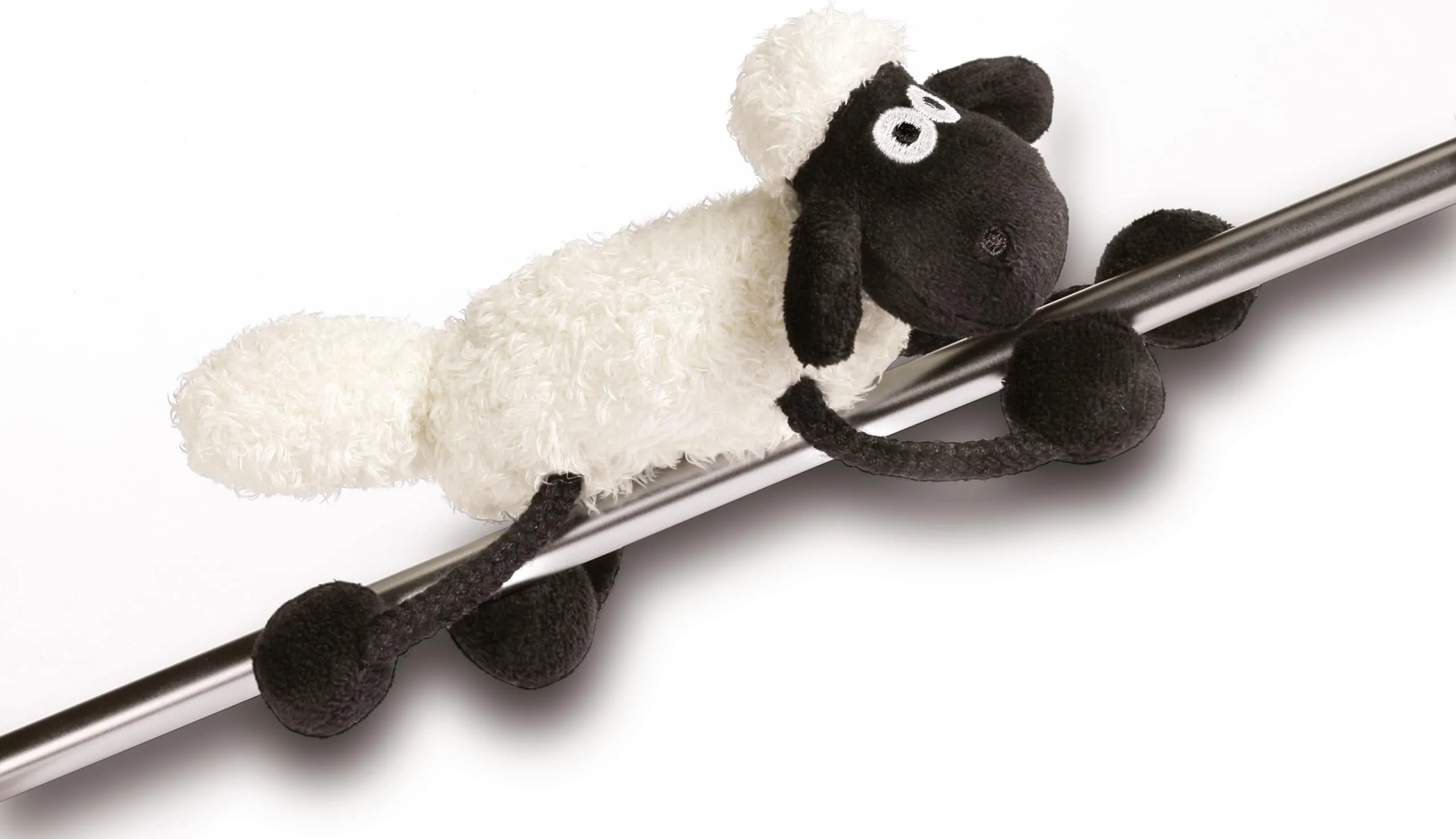 NICI MagNICI Shaun la pecora 12 cm bianca - Animale magnetico per frigoriferi, lavagne, oggetti in metallo e molto altro ancora, ottima idea regalo