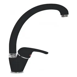 Miscelatore lavello monocomando OMEGA Nero assoluto SXOMEGA13
