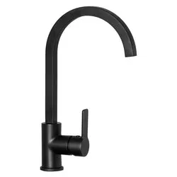 Miscelatore lavello monocomando AQUACUBE Nero assoluto SXCUBE13