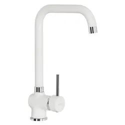 Miscelatore lavello monocomando AQUATIME Bianco assoluto SXTIME01
