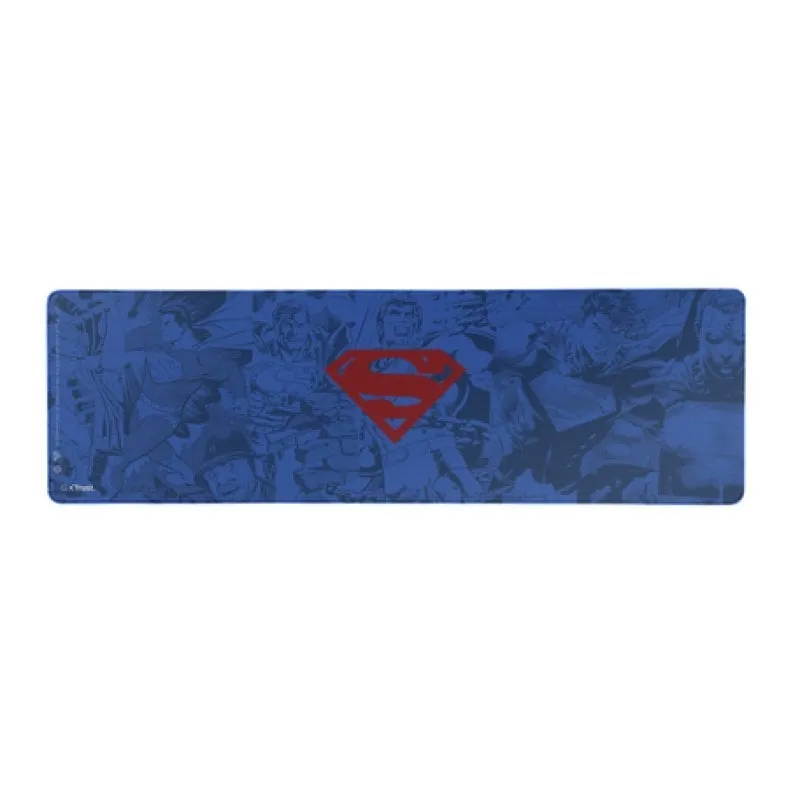 Tappetino per mouse da gioco Trust Superman XXL 930x300mm in PET con base antiscivolo e bordi cuciti