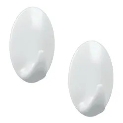 Set ganci adesivi 2 pz polistirene (ps) Jumbo 291002