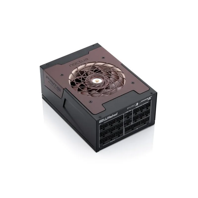 Alimentatore modulare ultra silenzioso Seasonic 1600W 80 PLUS Titanium Prime TX-1600 Noctua Edition