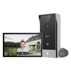 Citofono CONNECT 3in1 Full HD Black e Silver CS HP5 R100 1W2TFC