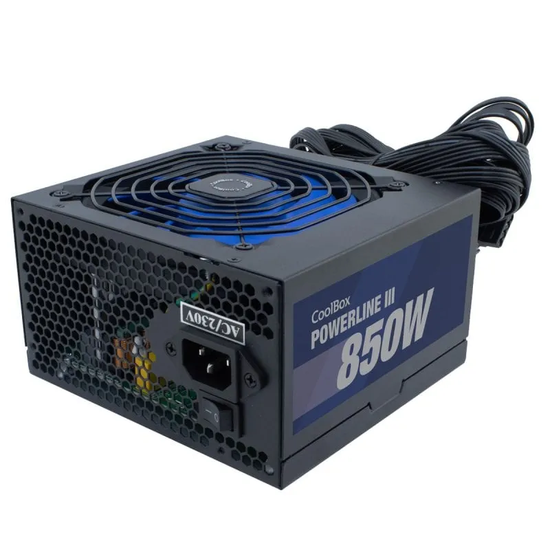 Coolbox Powerline 3 850 Alimentatore 850w Efficienza 85%